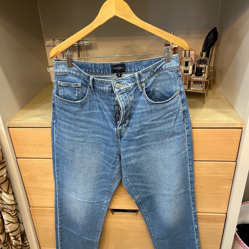 Lucky Brand Women's Blue Straight Leg Jeans